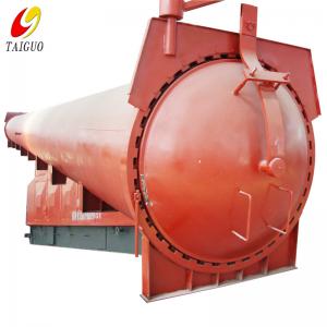 China 2*21m Large Autoclave For AAC Plant CE SGS Industrial Autoclave supplier