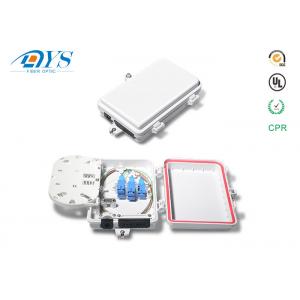 China 6 cores outdoor/indoor FTTH-015 fiber optic Terminal box Outdoor wall mount 6 SC simplex FTTH terminal fiber optic distr supplier