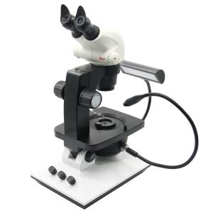 China Jewellery Leica S6E Binocular Gem Microscope with Magnification 10X-64X supplier