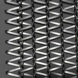 Architectural Decorative Spiral Wires Stainless Steel Chain Link Conveyor Belt Mesh