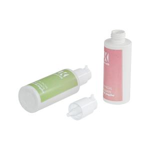 PMU Inorganic Biodegradable 100ml Lotion Pump Bottle With 0.5cc PCR Pump DIspenser