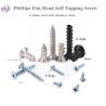 China Metric Black Oxide Hex Torx Cross Flat Truss Pan Head Self-Tapping Screw for Plastic and Wood wholesale