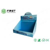 China Offest Printing Custom Recycled Retail Display Boxes Cardboard , Portable Cardboard Counter Display on sale