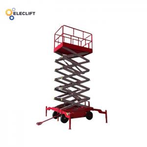 Lifting Height 6m-18m Mobile Hydraulic Lift With Emergency Stop