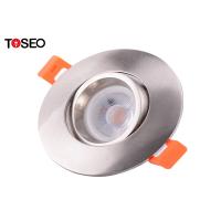 China 100mm Round Recessed Downlights Fixture IP20 For Shops / Hotel on sale