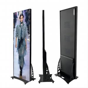 China Digital Creative LED Poster Display Screen Standing Movable supplier