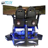 China 2 Players Three Screen Racing Simulator Adjustable Driving Game Steering Wheel Simulator on sale