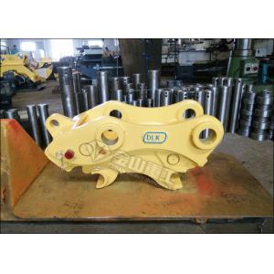 China Push Type Excavator Quick Coupler 380-420mm Pin Distance For Komatsu PC120 wholesale