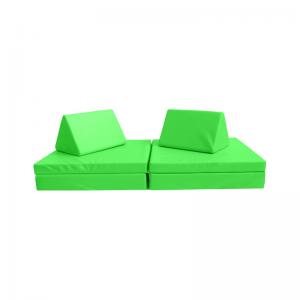 6 Piece Microsuede Foam Soft Play Couch No Inner Liner For Creative Kids