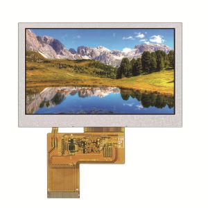 China 500輝度 4.3インチ LCDモジュール 800x480 LCDタッチディスプレイモジュール c wholesale