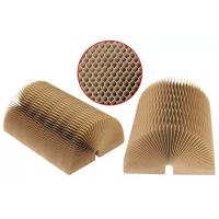 China OEM ODM Paper Honeycomb Core For Door With 20mm Cell Size on sale