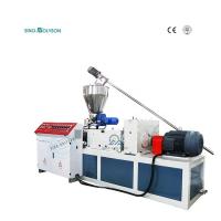 China 65/132mm Conical Twin Screw Extruder Production Line With Siemens / Schneider Breaker on sale