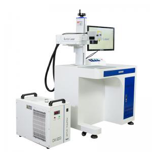 High Precision 5W UV Laser Engraving Machine Cold Working For Glass Metal Plastic