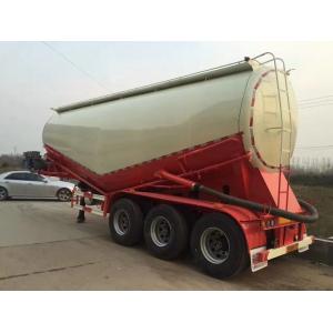 China Dongfeng 40m3 Bulk Cement Tanker Trailer , Cement Carrier Truck ISO Approved supplier