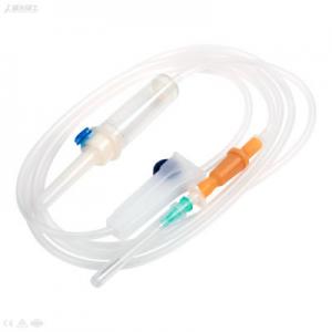 150cm Transparent Medical Disposable IV Infusion Set With Air Vent