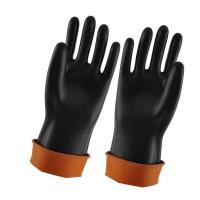 China Long Sleeve Rubber Work Gloves ,  Industrial Latex Gloves Multi Purpose on sale