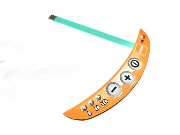 Polyester Matte Surface Waterproof Membrane Switch For Electronic Controller