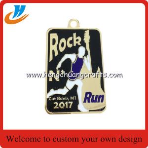 Custom metal Marathon finisher medals, metal half-Marathon awards medals wholesale