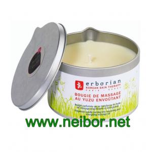 Food Grade Massage Candle Tins with pouring spout with custom label