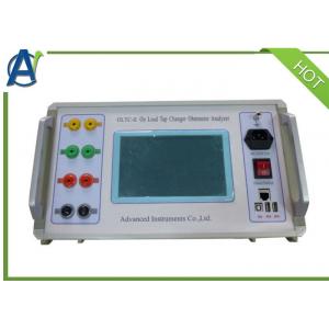 Touch Screen Electrical Measuring Equipment for On Load Tap Changer Test