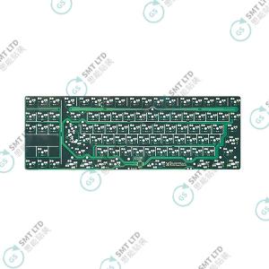 Double Gold Keyboard Board Perfect Fit for PCB Manufacturing with Advanced PCB Manufacturing Process