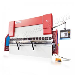 China 6+1 Axis carbon steel Cnc press brake machine,125ton Plate bending machine with CE supplier