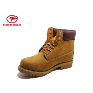 EVA  Hiking Goodyear Welted Full Grain Leather Shoes For Heavy Industry Workers