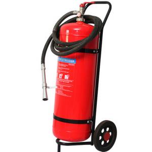 China Wheeled Trolley Type ABC Dry Powder Fire Extinguisher 50KG Smooth Surface Light supplier