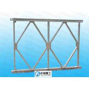 China Compact 200 Bailey Truss Bridge Span Up 60.96 Meters Easy Install Anti Skid Surface supplier