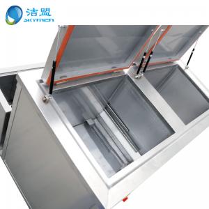 China Two Tanks Ultrasonic Cleaning Equipment Hardware Food Processing Bottle Filter supplier