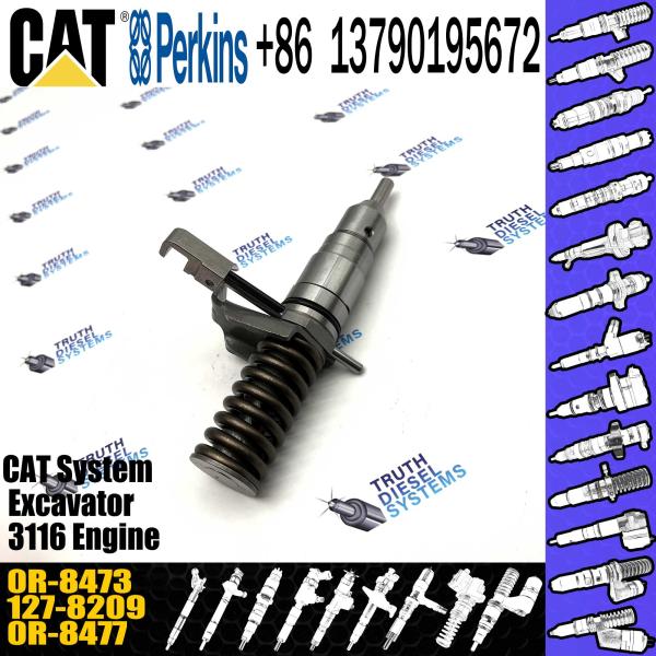 3116 Fuel Injector 127-8213 0R8473 Diesel Engine Parts Injector 0R-8473 for E200B E320B Excavator