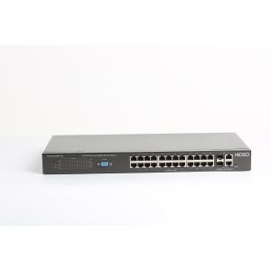 China Porto fácil do interruptor 26 do ponto de entrada do gigabit de HiOSO 370W AC220V da gestão supplier