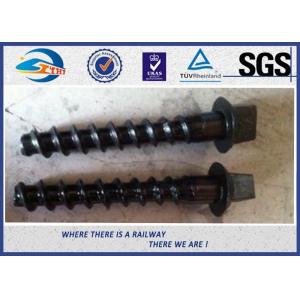 China Railway Sleeper Screws Hexagon in Railroad , Track Hex Head Screw supplier