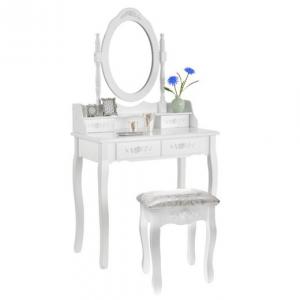 China Vanity with Mirror and Stool Set supplier