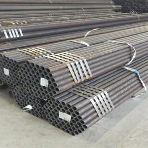 China Black Round Carbon Steel Pipe SGCC ASTM A106 A53 For Conveying supplier