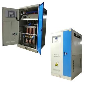 China Electrical LCD Screen 3 Phase 380V 500 Kva Stabilizer supplier