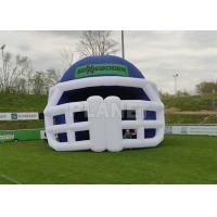 China High School Inflatable Football Helmet Tunnel Inflatable Football Team Helmet Tunnel Entrance For Sport Teams on sale