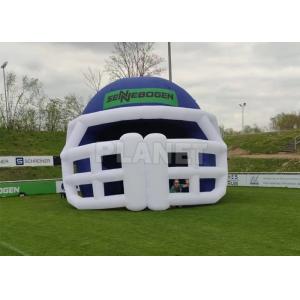 China High School Inflatable Football Helmet Tunnel Inflatable Football Team Helmet Tunnel Entrance For Sport Teams supplier