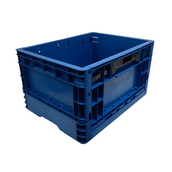 China Boîte de rangement pliable ESD bleue on sale