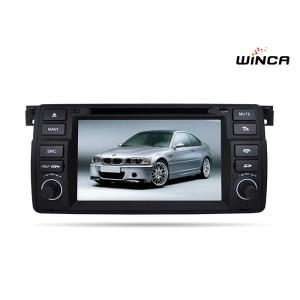 China Two Din E46  BMW Android Multimedia With GPS Audio / Radio / Bluebooth / DVD supplier