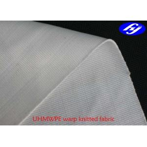 China 500GSM Anti Cutting 500N Anti Tearing Warp Knitted UHMWPE Fabric for dog jacket supplier