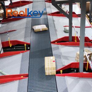 China Efficient Plastic Modular Conveyor Low Noise Operation Easy To Clean wholesale
