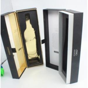 China Single Wine Glass Bottle Gift Box Cardboard Paper Packaging Shipping Carton Wine Box supplier