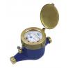 China Domestic Brass Digital Cold Water Meter LXSG-15E , ISO4064 R100 LXSG-15E wholesale
