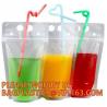 Biodegradable Liquid Packaging Leakage Proof Pouch Custom Printed Stand Up
