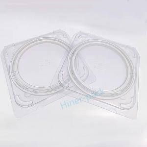 China Cassette Silicon 3 Inch Wafer Box With Clamshell Style supplier