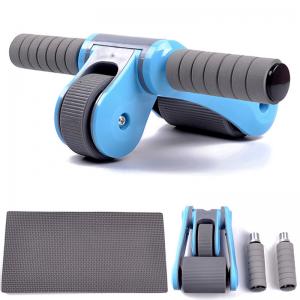 China Foldable ABS Workout Kit With Knee Pad AB Wheel Roller 33*26*11cm supplier