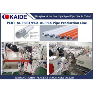 China PEX-AL-PEX Plastic Aluminum Pipe Extruder Machine / Multilayer PEX Pipe Production Line supplier