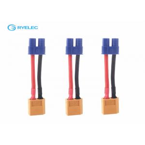 China 2pin XT60 male to 2pin EC3 female battery connector conversion wire harness supplier