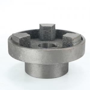 China OEM 105mm Iron Casting Three Jaw Coupling Agri Spare Parts supplier